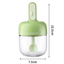 MiniMate™ Portable Milk Powder Dispenser – Travel Jar with Spoon