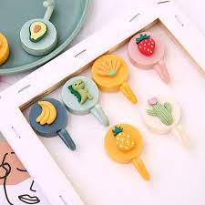 Cute Cartoon Wall Hooks – Set of 7 Decorative Adhesive Hangers for Kids’ Room & Kitchen