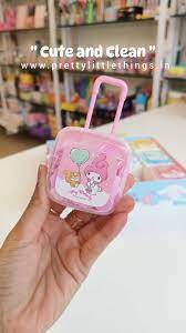 Sanrio-Themed Portable Confetti Soap Box Set – 6 Cute Character Travel Cases