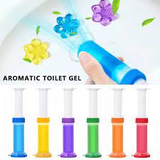 Multi-Color Gel Toilet Cleaner Stamp – Fragrance & Freshness with Every Flush
